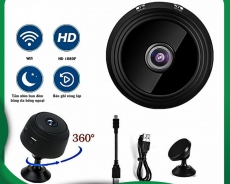 Camera Wifi A9 Mini Kết Nối Không Dây Quay Full Hd 1080 Góc 120 Độ