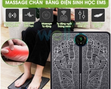 Thảm massage bàn chân EMS, thảm massage xung điện bàn chân